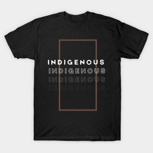 Indigenous Repeatitive Design T-Shirt